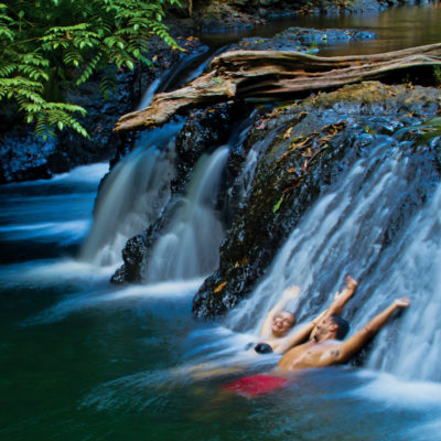 Waterfall in Costa Rica Corvocado NP Credit Ralph Lee Hopkins Lindlblad Expeditions
