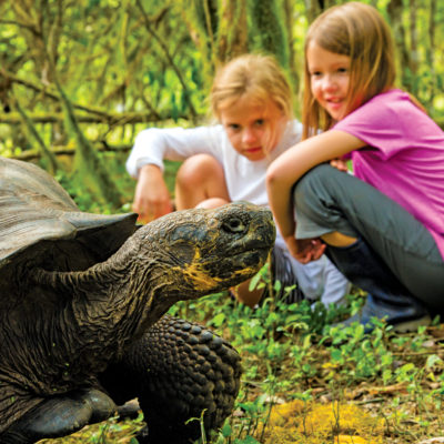 Young explorers in the Galapagos Credit Ralph Lee Hopkins Lindblad Expeditions